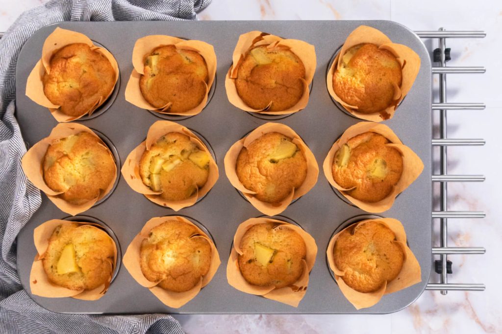 Apfelmuffins à la Scharlotka