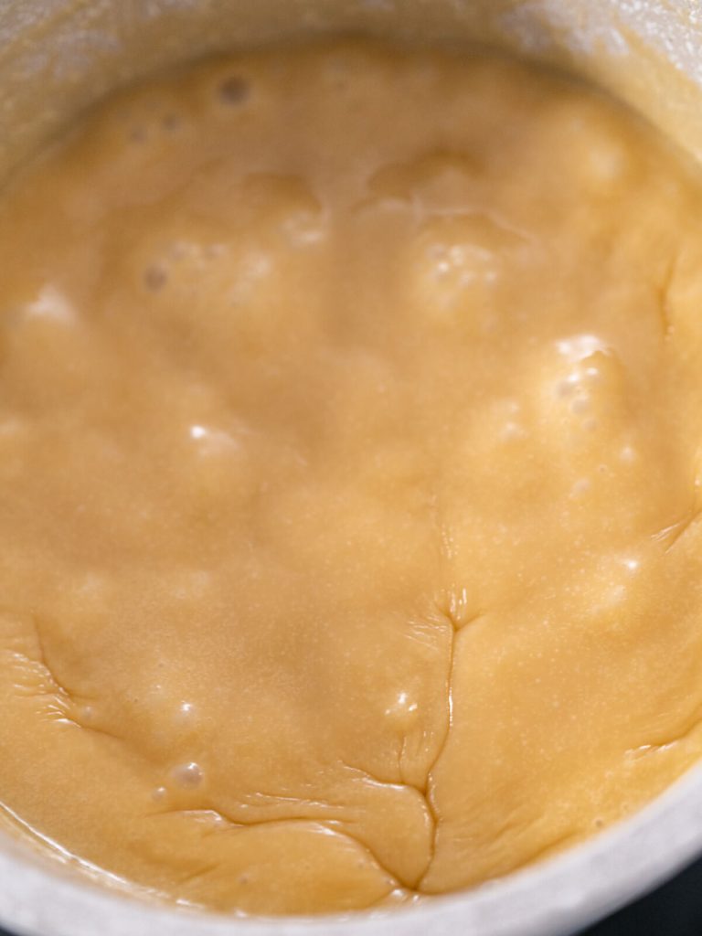 Buttrige Toffee-Glasur