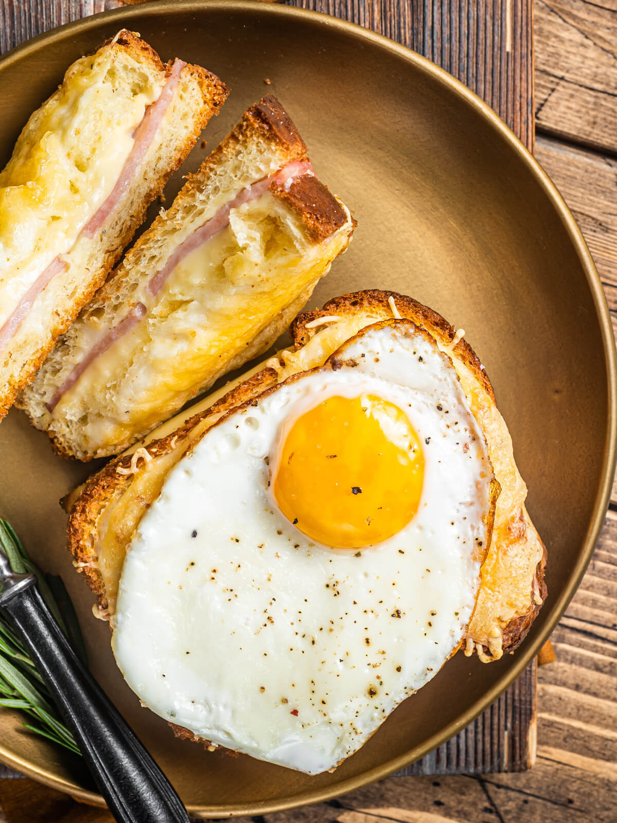 Croque Madame Croque Monsieur