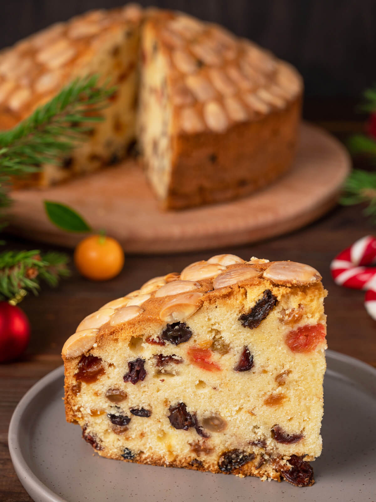 Dundee Cake - Klassischer schottischer Weihnachtskuchen