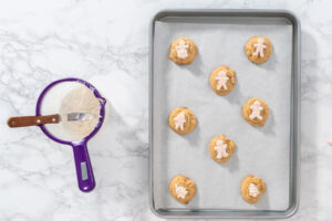 Eierlikör-Kekse mit Schoko-Toppers