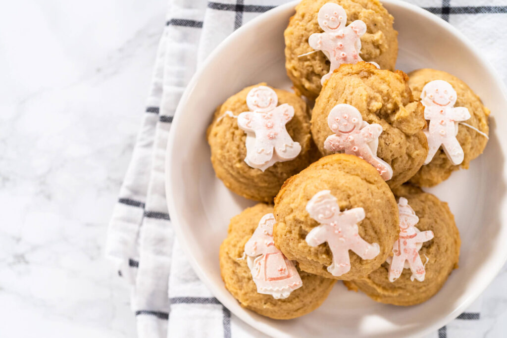 Eierlikör-Kekse mit Schoko-Toppers