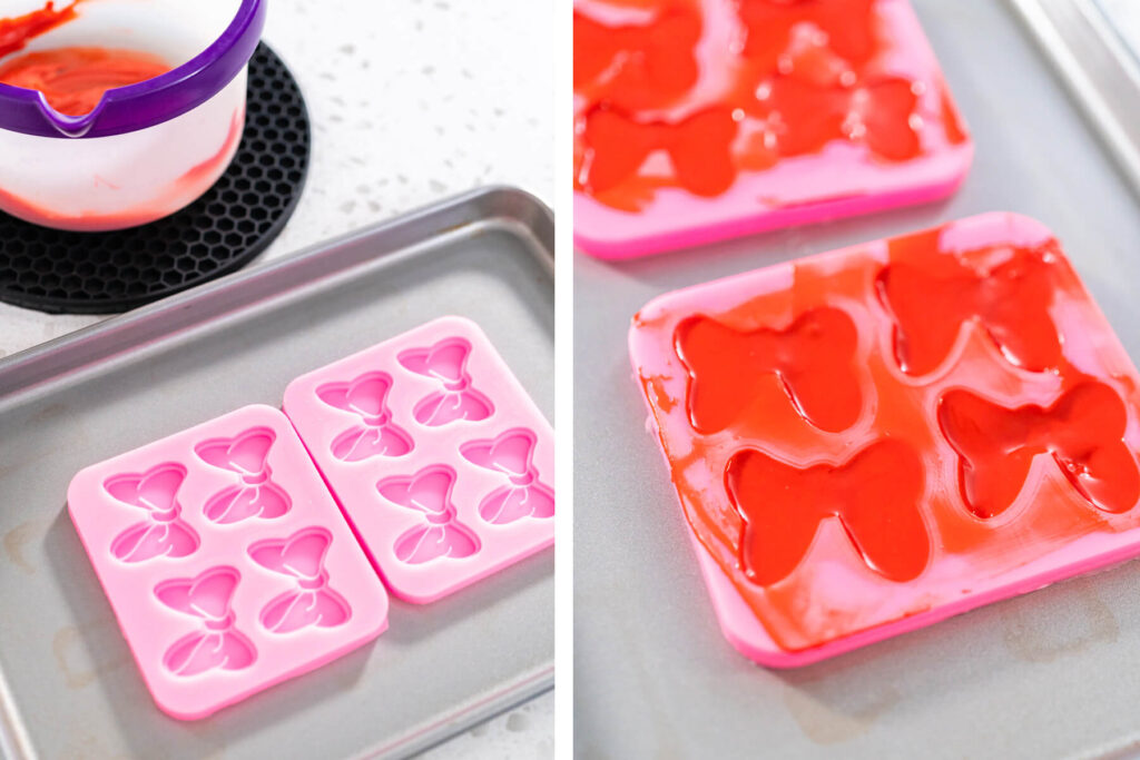 Essbare Schoko-Brezel-Kränze (Weihnachtskränze ohne Backen)