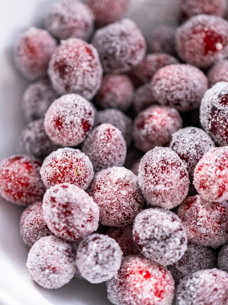 Kandierte Cranberries