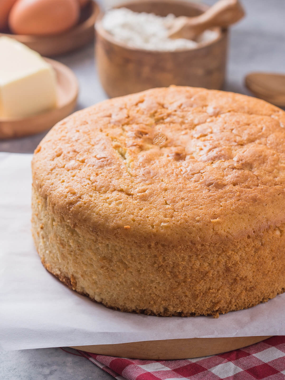 Klassischer Biskuitboden