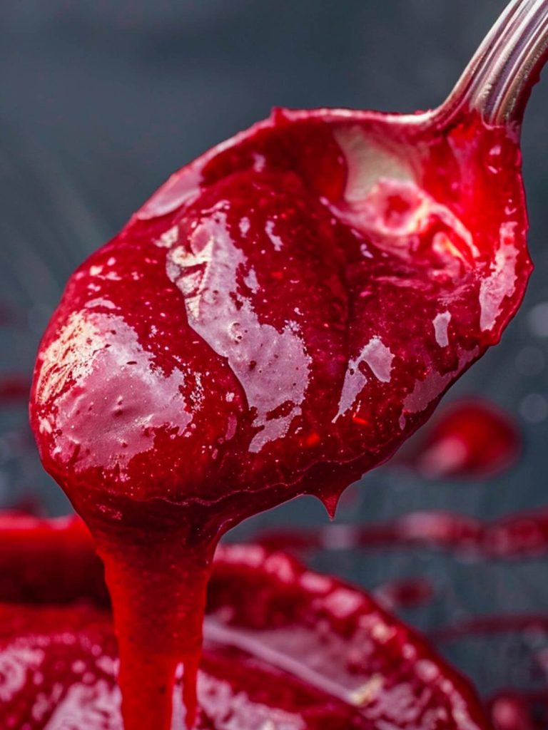 Cranberry-Püree als Tortenfüllung