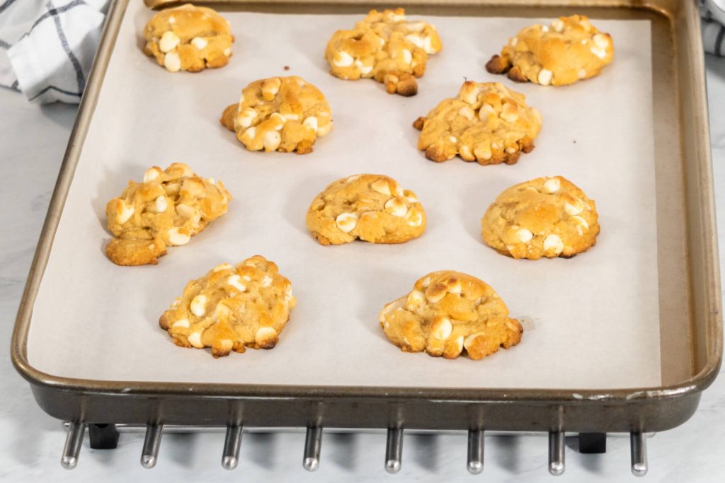 Macadamia-Kekse (Cookies mit weißer Schokolade)