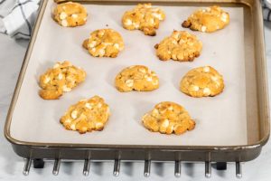 Macadamia-Kekse (Cookies mit weißer Schokolade)