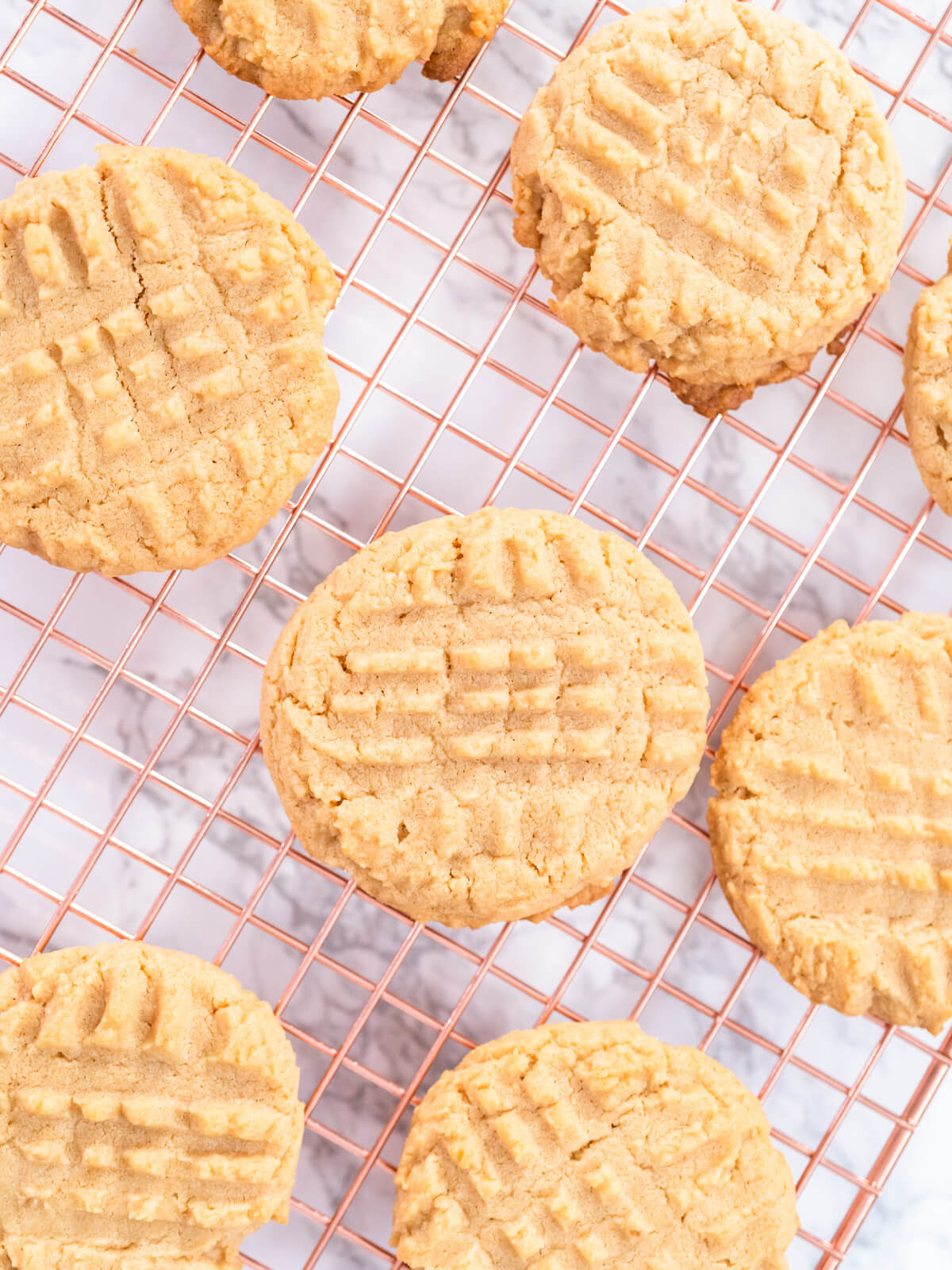 Peanut Butter Cookies – Weiche Erdnussbutter-Kekse