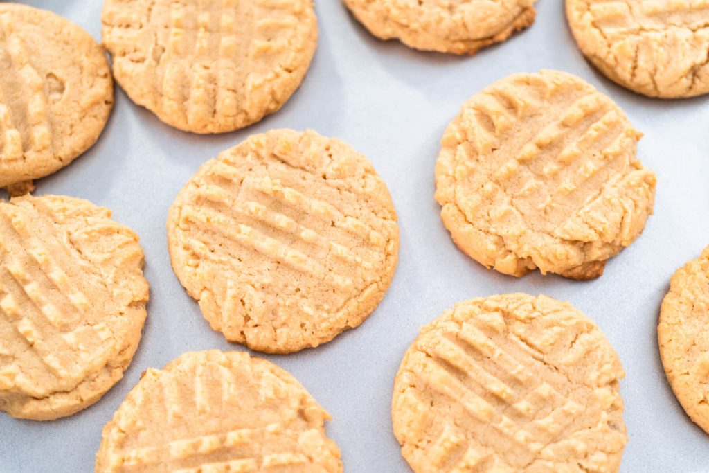 Peanut Butter Cookies – Weiche Erdnussbutter-Kekse
