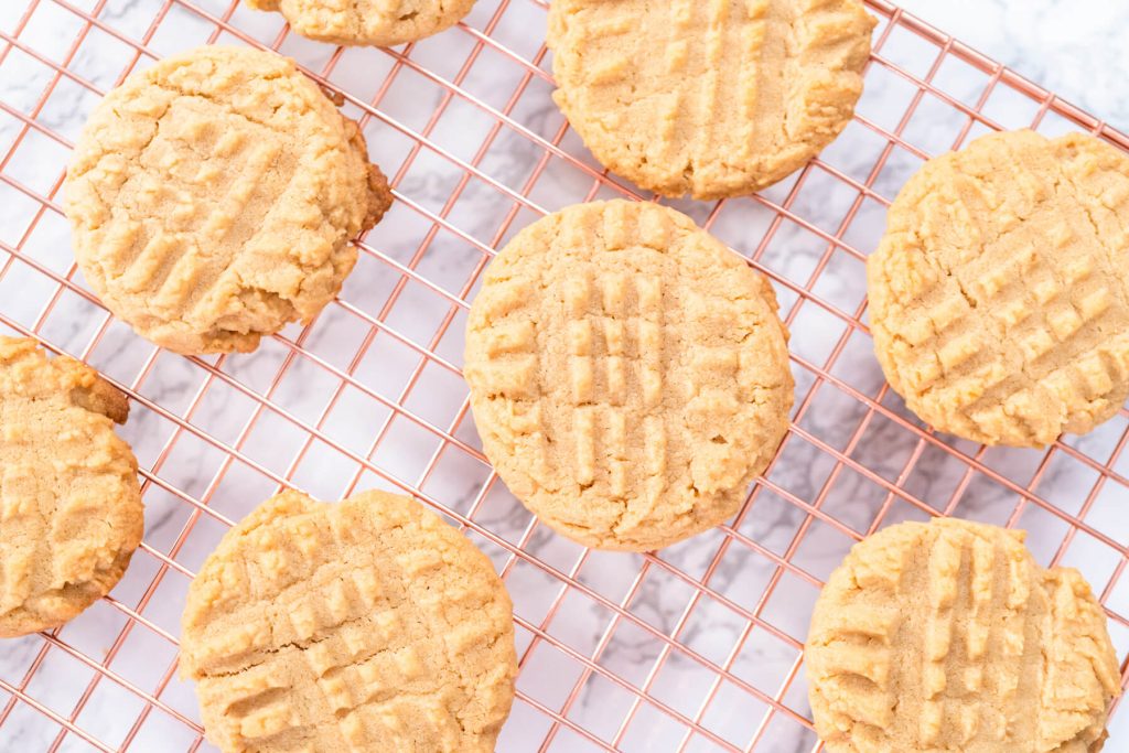 Peanut Butter Cookies – Weiche Erdnussbutter-Kekse
