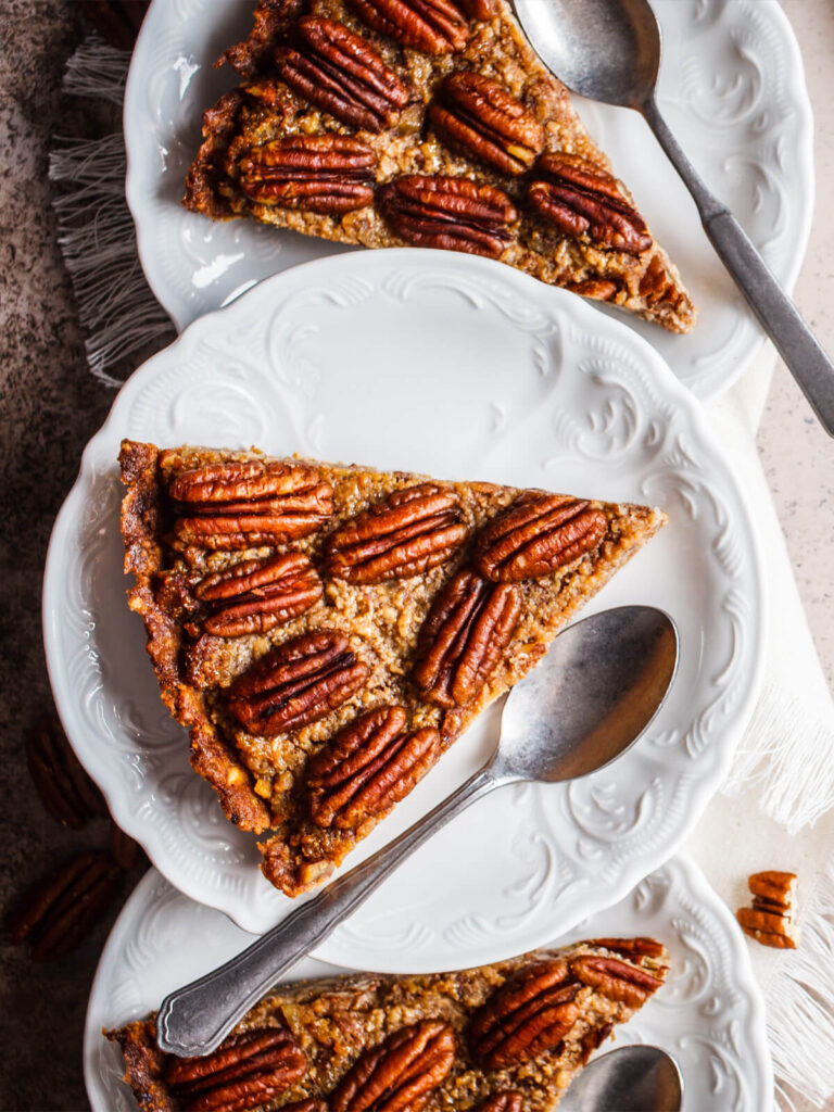 Pekannuss-Kuchen (Vegan Pecan Pie) – natürlich süß & pflanzlich