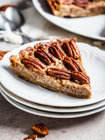 Pekannuss-Kuchen (Vegan Pecan Pie) – natürlich süß & pflanzlich
