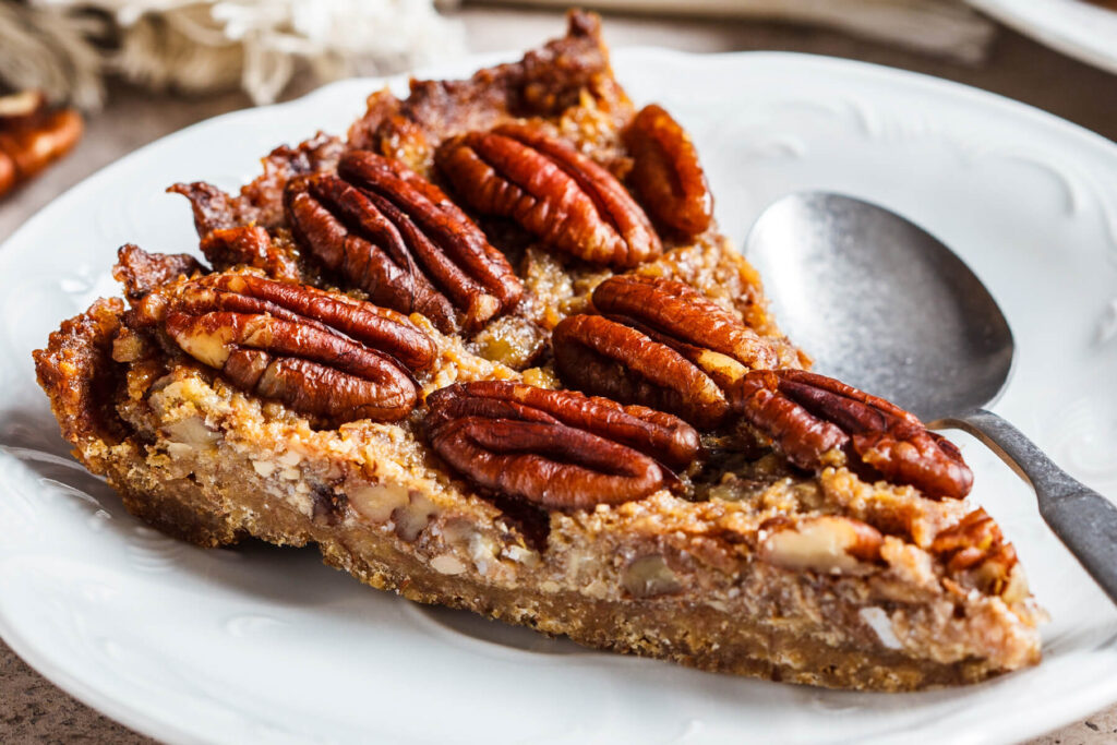 Pekannuss-Kuchen (Vegan Pecan Pie) – natürlich süß & pflanzlich
