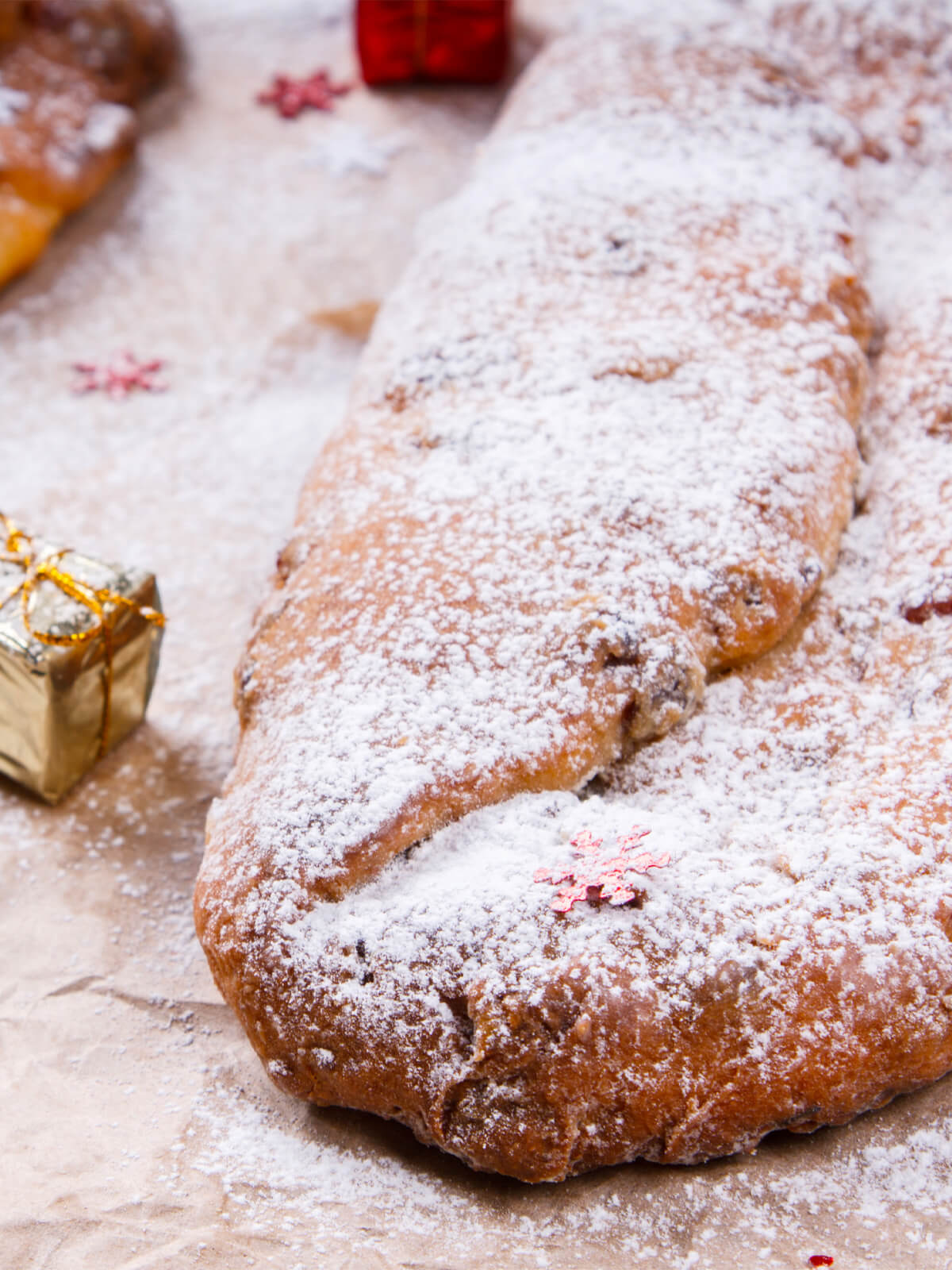 Quarkstollen - Der schnelle Weihnachtsstollen ohne Hefe