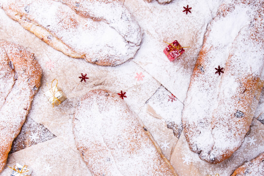 Quarkstollen - Der schnelle Weihnachtsstollen ohne Hefe
