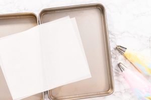 Rainbow Baiser-Kekse (Bunte Meringue-Kekse)