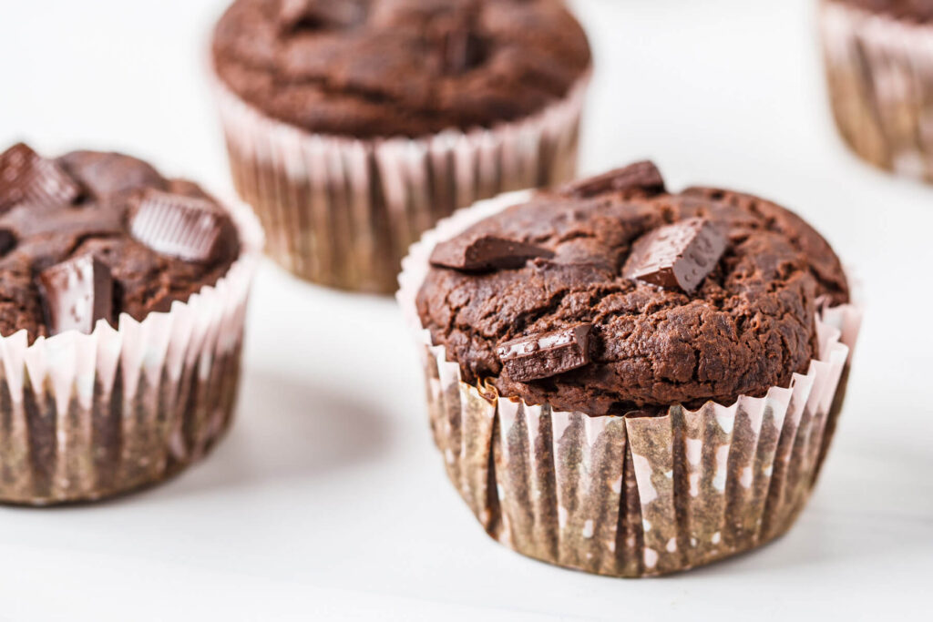 Saftige Schoko-Muffins - vegan