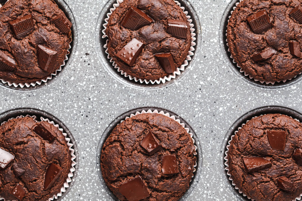 Saftige Schoko-Muffins - vegan