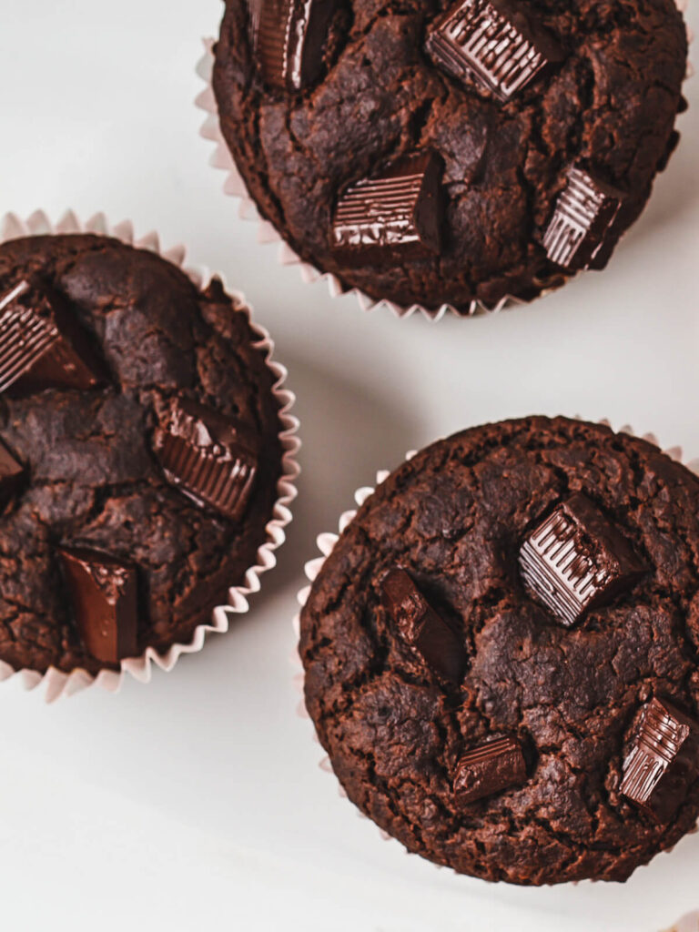 Saftige Schoko-Muffins - vegan