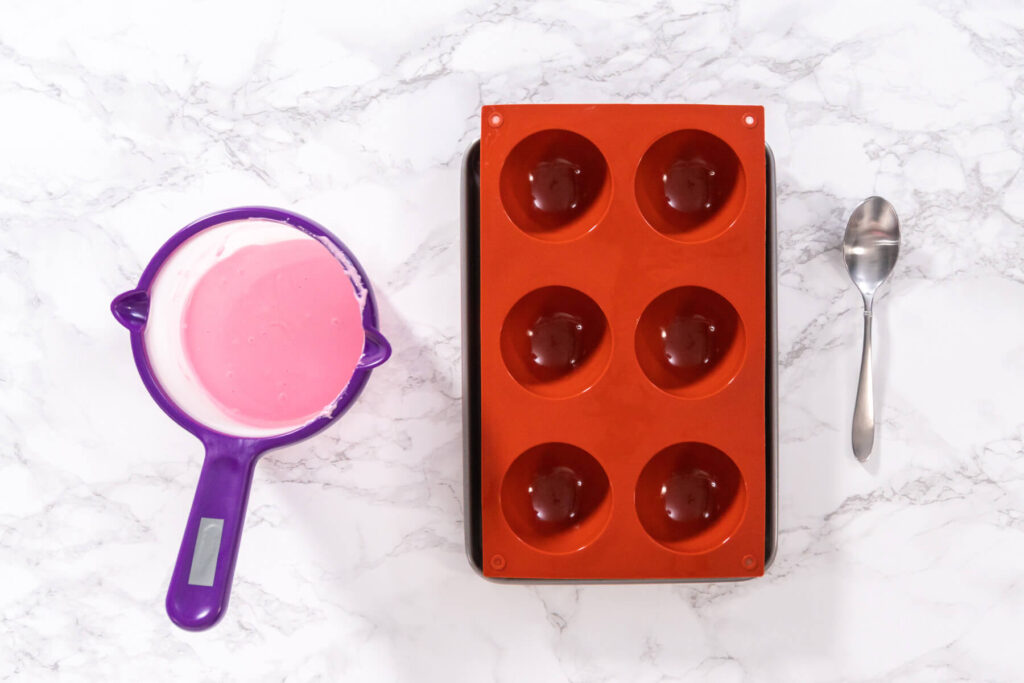 Schokobomben mit Marshmallow-Füllung (Hot Chocolate Bombs)