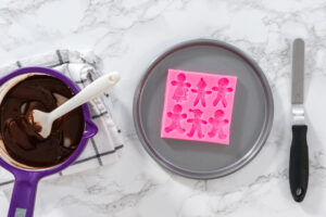 Schokoladen-Gingerbread-Männchen