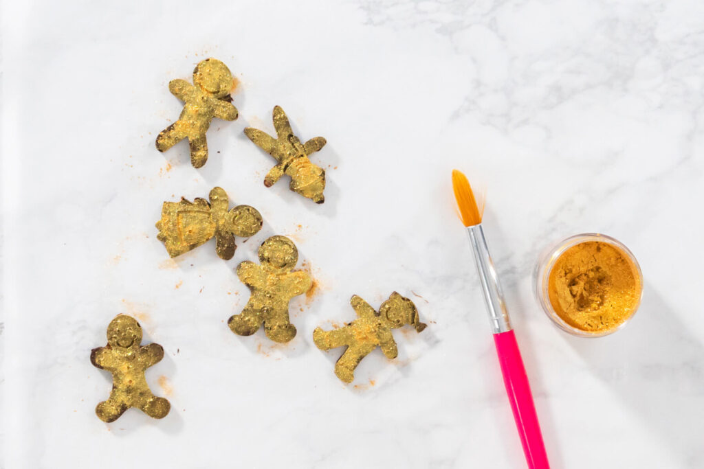 Schokoladen-Gingerbread-Männchen