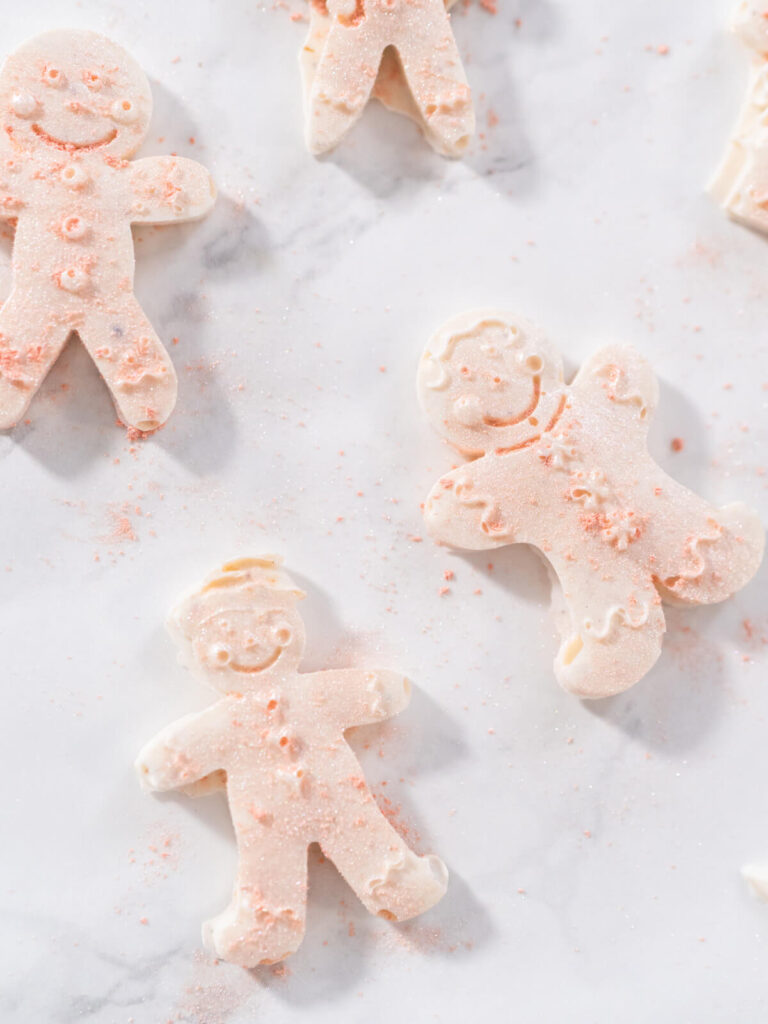 Schokoladen-Gingerbread-Männchen