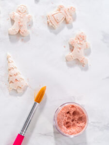 Schokoladen-Gingerbread-Männchen