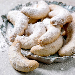 Vanillekipferl - Vanille Weihnachtskekse mit Mandeln
