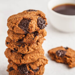 Veganer Kokos-Schoko-Kekse mit Banane (Vegan Choko Banana Cookies)