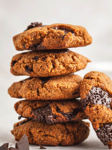 Veganer Kokos-Schoko-Kekse mit Banane (Vegan Choko Banana Cookies)