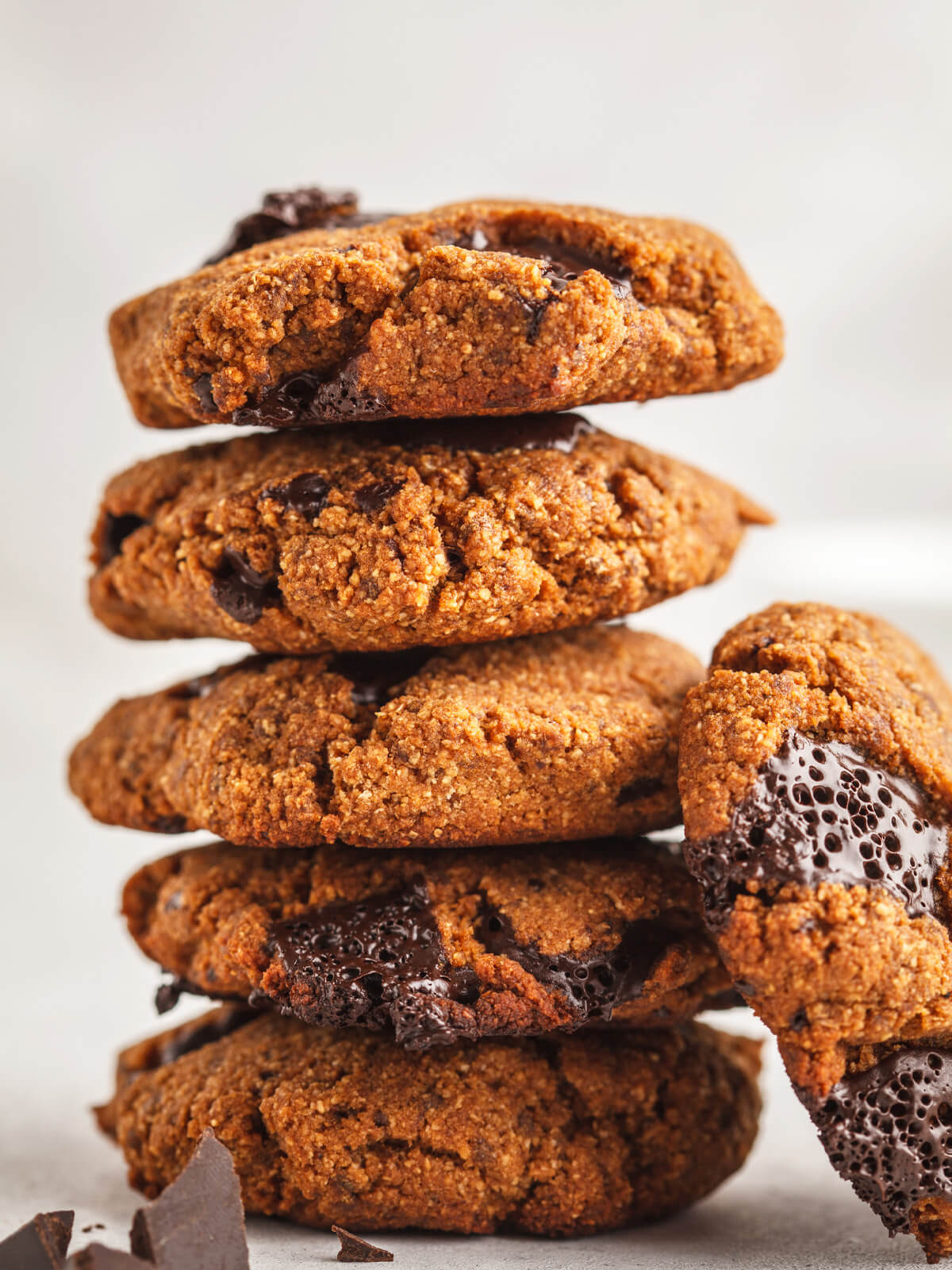 Veganer Kokos-Schoko-Kekse mit Banane (Vegan Choko Banana Cookies)
