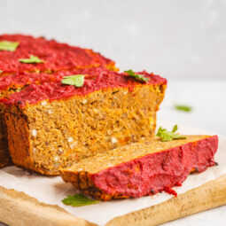 Veganer Linsenbraten