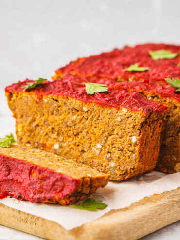 Veganer Linsenbraten