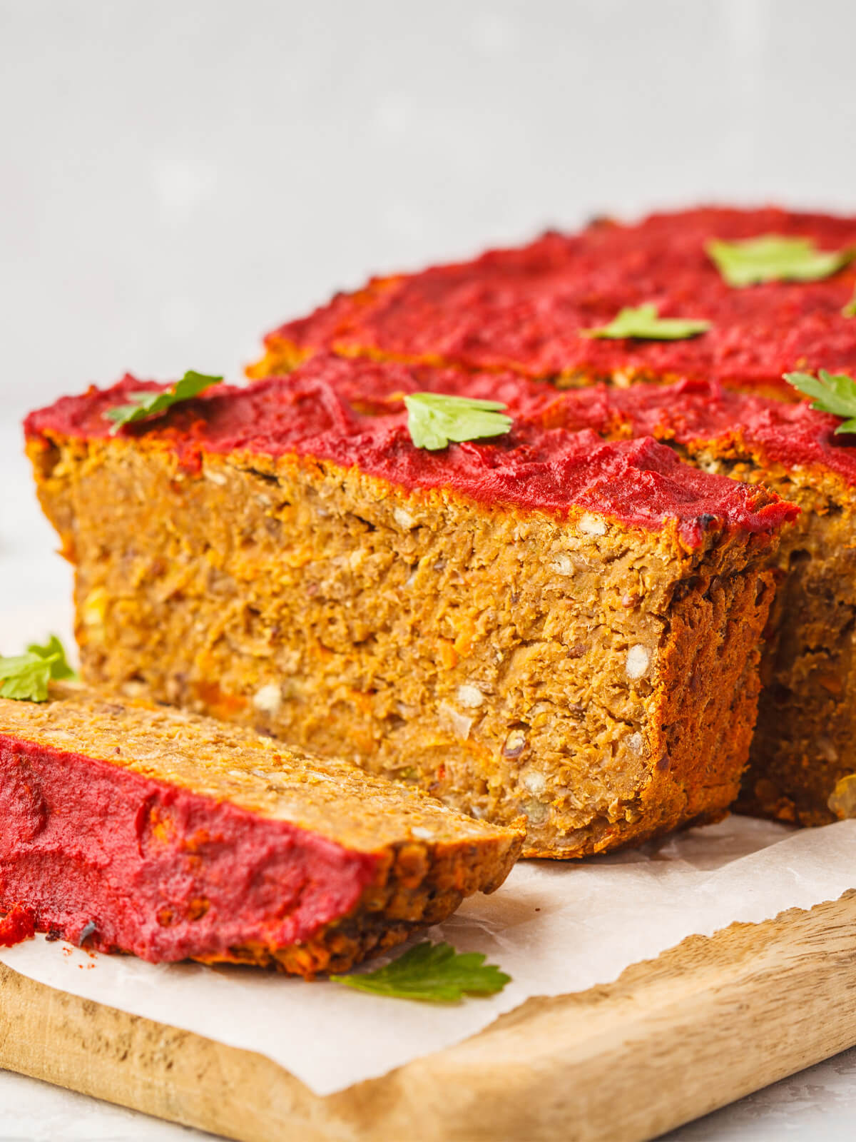 Veganer Linsenbraten