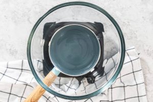 Wasserbad vorbereiten