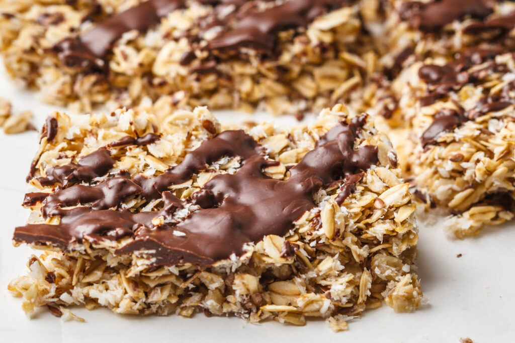 Hafer-Schoko-Bars ohne Backen