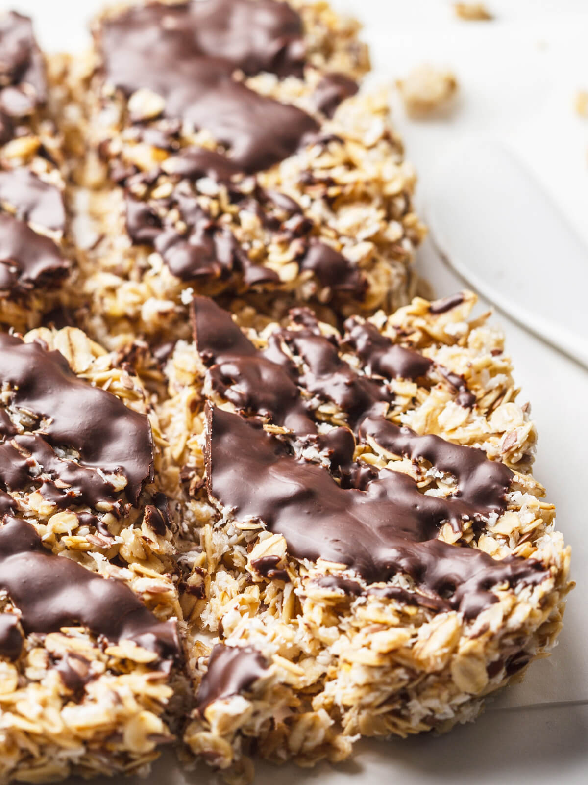 Hafer-Schoko-Bars ohne Backen