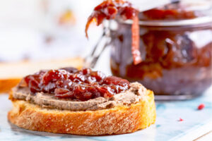 Karamellisiertes Zwiebel-Confit (französische Art)