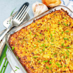 Kartoffel-Kugel - Kartoffelauflauf mit Rösti-Textur