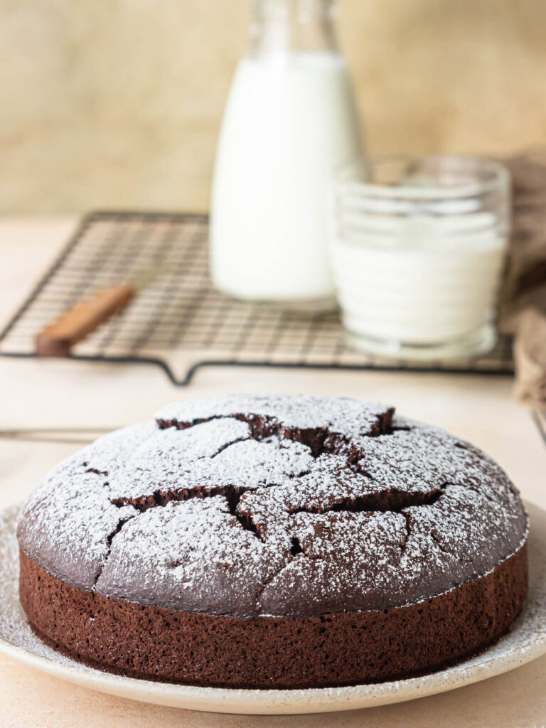 Saftiger Kaffee-Schokoladenkuchen