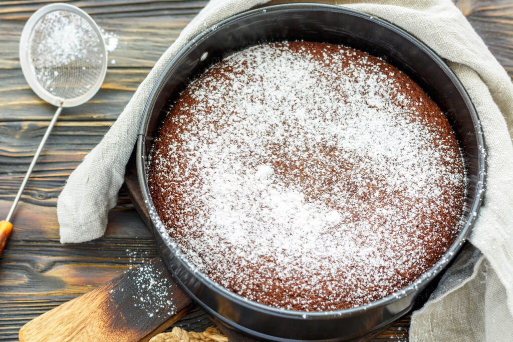 Saftiger Schoko-Brownie-Kuchen (Fudgy Chocolate Cake)