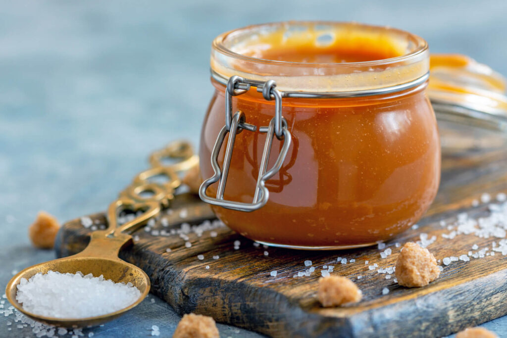 Salzkaramell – Klassische hausgemachte Karamellsauce (Salted Caramel / Caramel au Beurre Salé)