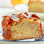 Unsichtbarer Apfelkuchen (Invisible Apple Cake / Gâteau invisible aux pommes)