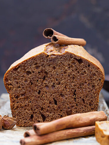 Einfacher Schoko-Ingwer-Kuchen aus der Kastenform
