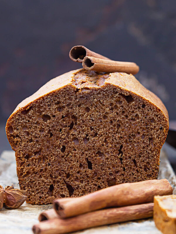 Einfacher Schoko-Ingwer-Kuchen aus der Kastenform