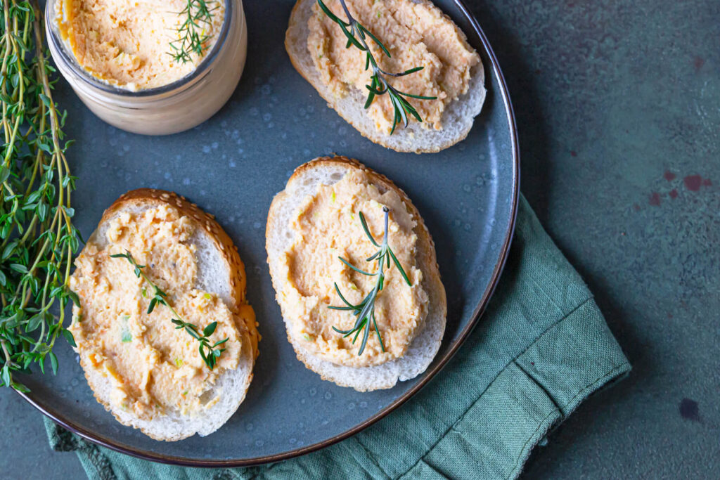 Fischpastete aus zwei Fischsorten