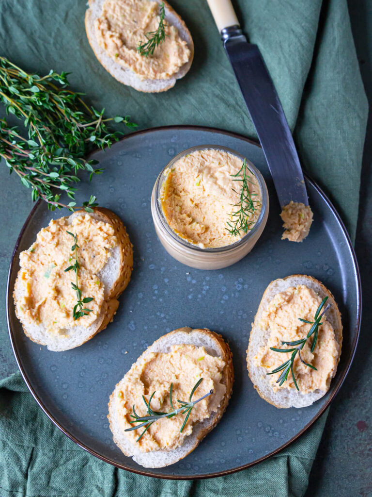 Fischpastete aus zwei Fischsorten