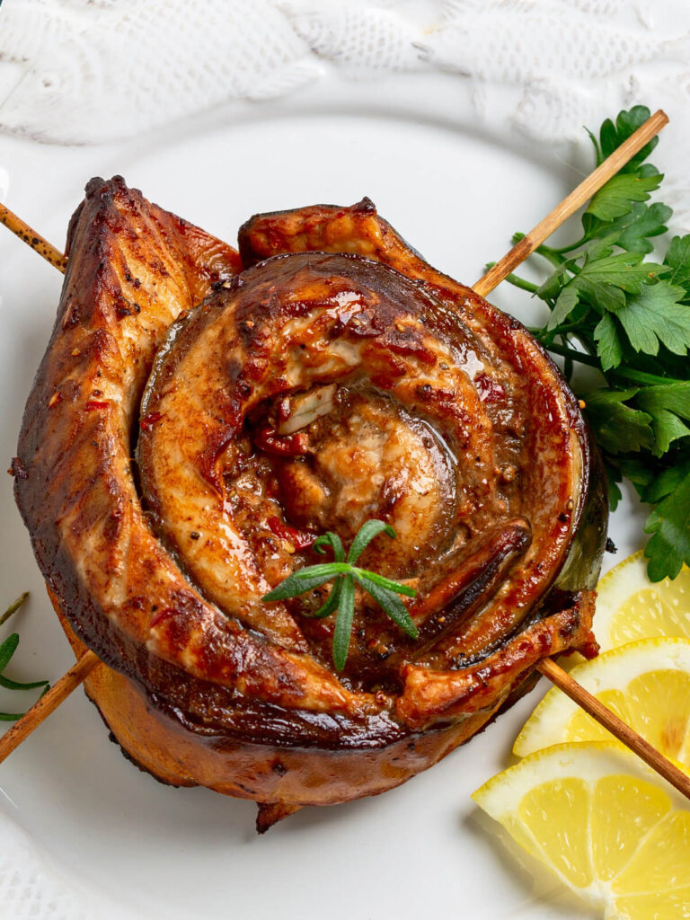 Gebackene Makrelenfilets Saftige Fisch-Röllchen aus dem Ofen
